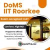 DMS IIT Roorkee MBA Admission