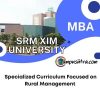 SRM, XIM University
